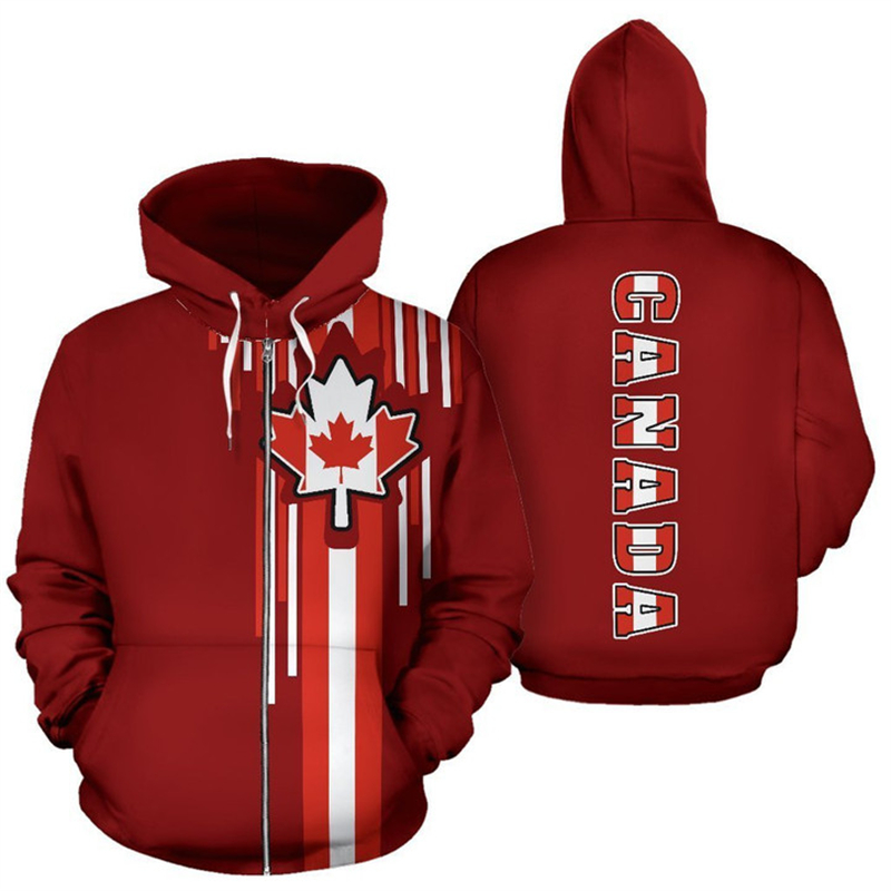 Толстовка на молнии с 3d принт – обзор и цена Street Fashion Canada