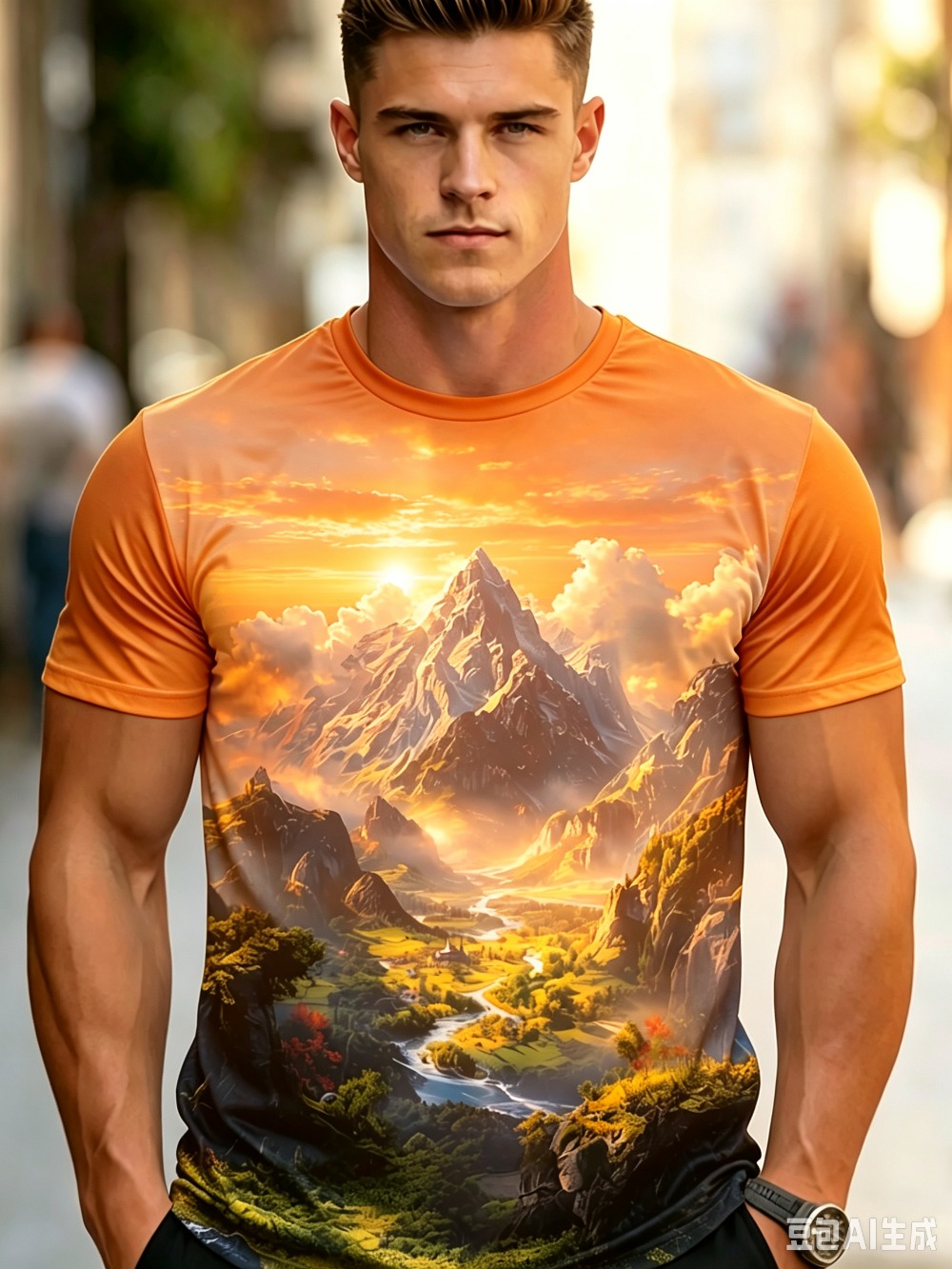 Мужская футболка с 3D-принтом  – обзор и цена Street Fashion Y2K